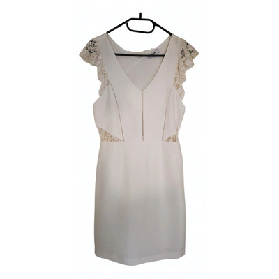 Pre-owned Suncoo Mini Dress In White