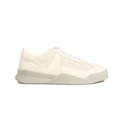 A-cold-wall* Shard White Leather Sneakers