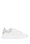 Alexander Mcqueen Oversized Raised-sole Leather Trainers In White