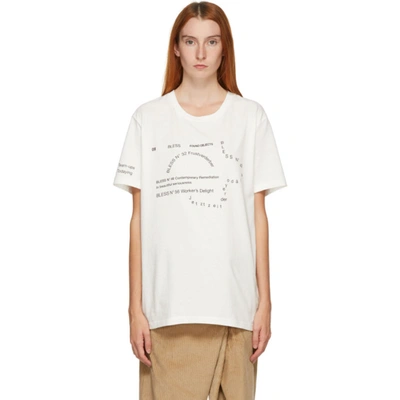 Bless White Multicollection Ii T-shirt In Off-white