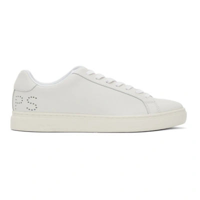 Ps By Paul Smith Rex White Leather Sneakers In White 1