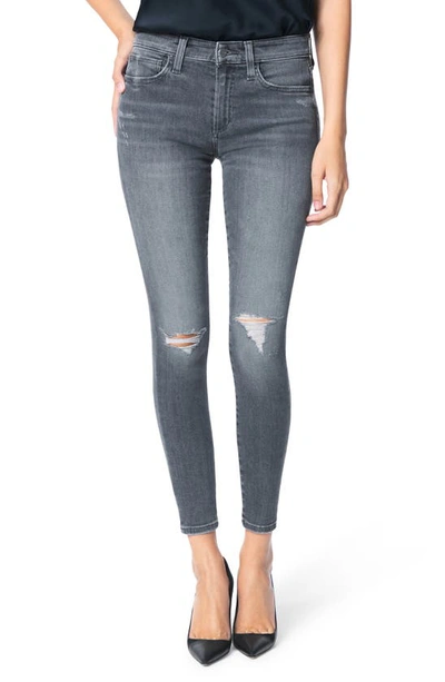Joe's The Icon Ripped Ankle Skinny Jeans In Night Fever