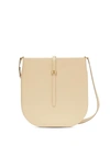 Burberry Anne Small Leather Crossbody In Sesame/gold