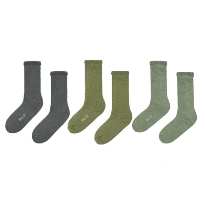 Pre-owned Yeezy Bouclette Socks (3 Pack) Color Three