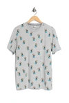 Sovereign Code Toucan Printed Cotton-blend T-shirt In Toucans/light Heather
