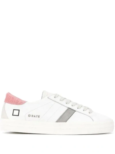 Date Hill Low Trainers In White Leather