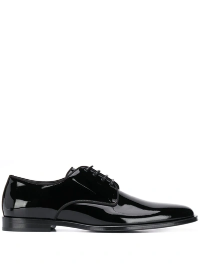 Dolce & Gabbana High Shine Derby Black