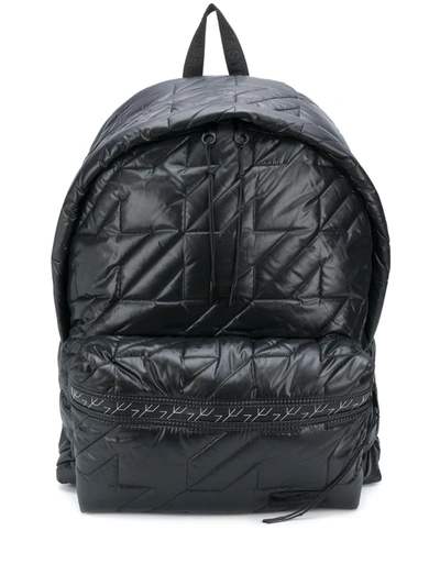 Eastpak Puffa Padded Backpack In Black