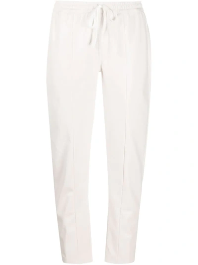Semicouture Queen Drawstring Trousers In White