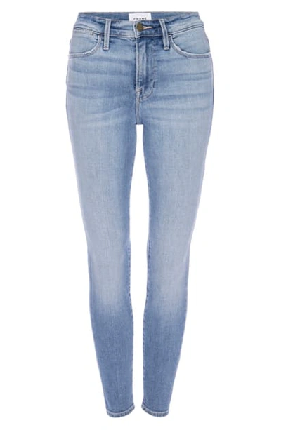 Frame Le High Skinny Ankle Jeans In Hidalgo