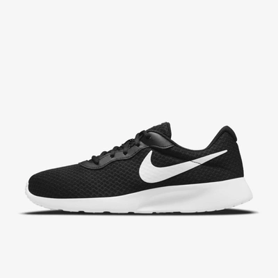 Nike Men's Tanjun Shoes In Black/white