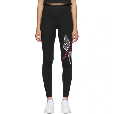 Reebok Classics Small Logo Leggings In Black