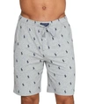 Polo Ralph Lauren Signature Pony Sleep Short In Andover Heather