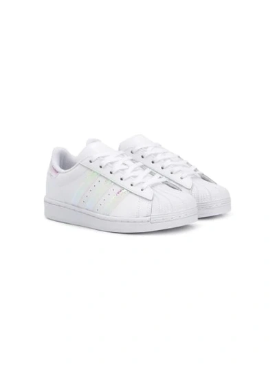 Adidas Originals Kids' Originals Superstars Trainers In White