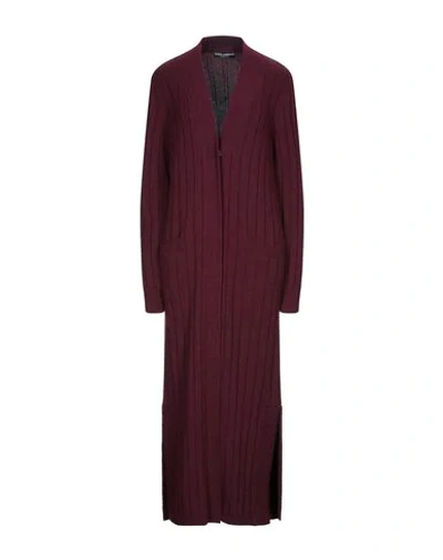 Dolce & Gabbana Cardigans In Red