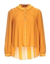 High By Claire Campbell Shirts In Yellow