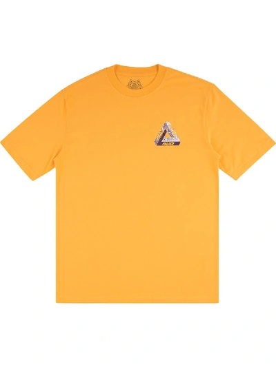 Palace Tri-tex Short-sleeve T-shirt In Yellow
