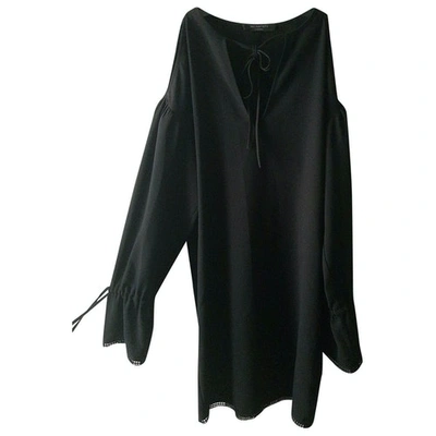 Pre-owned Allsaints Mid-length Dress In Black