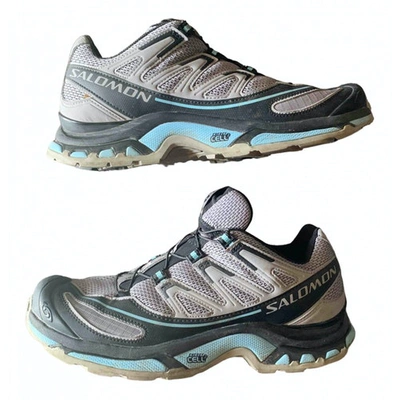 Pre-owned Salomon Grey Trainers