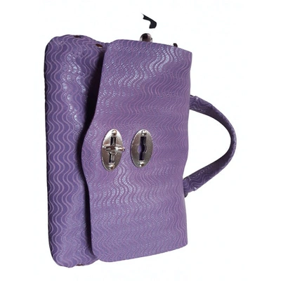 Pre-owned Zanellato Purple Leather Handbag