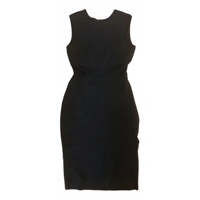 Pre-owned Barbara Bui Mid-length Dress In Black