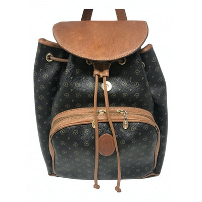 Pre-owned Pollini Backpack In Brown