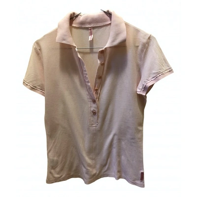 Pre-owned Peuterey Pink Cotton Top