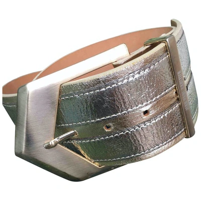 Pre-owned Jean Paul Gaultier Leather Belt