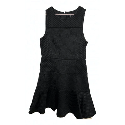 Pre-owned Tibi Mini Dress In Black