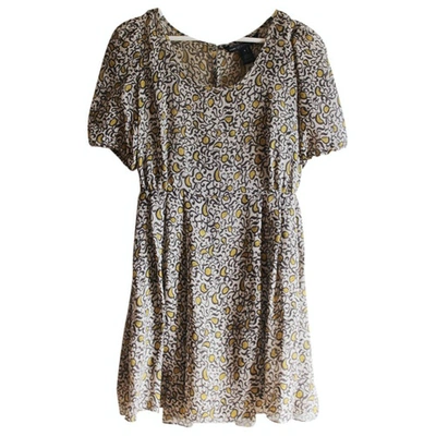 Pre-owned Marc By Marc Jacobs Mini Dress In Beige