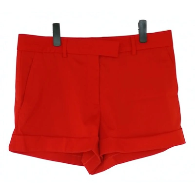 Pre-owned Jean Paul Gaultier Wool Shorts In Red