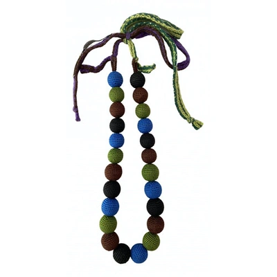 Pre-owned Prada Multicolour Metal Necklace