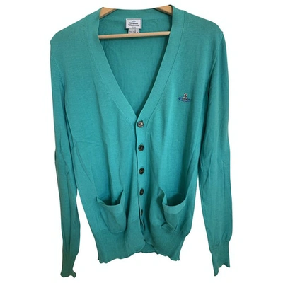 Pre-owned Vivienne Westwood Turquoise Cotton Knitwear & Sweatshirts