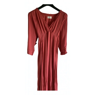 Pre-owned Stella Forest Maxi Dress In Red