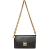 Givenchy Black & Grey Suede Gv3 Wallet Bag