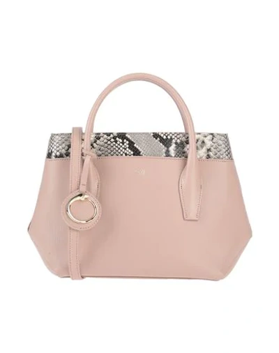 Cavalli Class Handbags In Light Pink