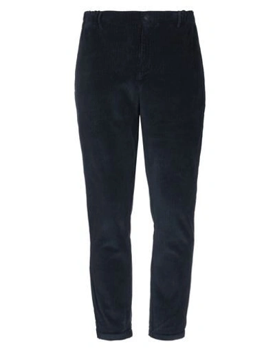 Grey Daniele Alessandrini Pants In Dark Blue