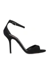 Dolce & Gabbana Sandals In Black