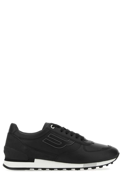 Bally Goody Leather Low-top Sneakers In Black