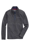 Vineyard Vines Sankaty Half Zip Performance Pullover In Evening Sky