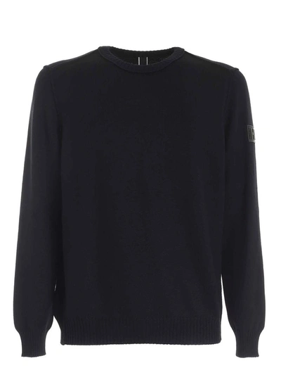 Hogan Reverse Seams Pullover In Black