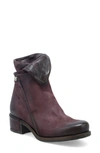 As98 Ibsen Bootie In Eggplant Leather