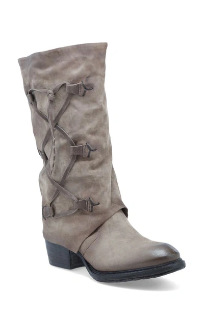 A.s.98 Cullen Boot In Rock Leather