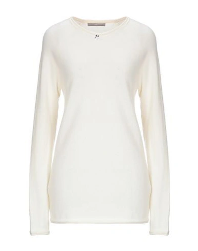 High By Claire Campbell Sweaters In Ivory