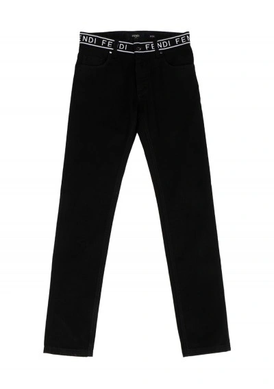 Fendi Pants In Nero