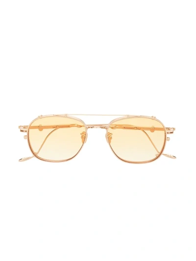 Gentle Monster X Diplo Lonewolf 032 Square Tinted Sunglasses In Orange