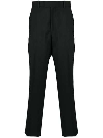 Bottega Veneta Tailored Wool Suit Trousers In Black