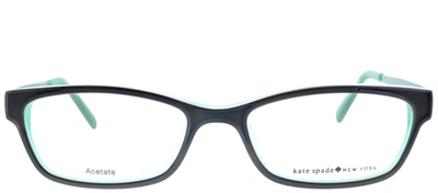 Kate Spade Leanne Rectangle Eyeglasses In Clear