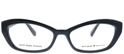 Kate Spade Cristi Cat-eye Eyeglasses In Black