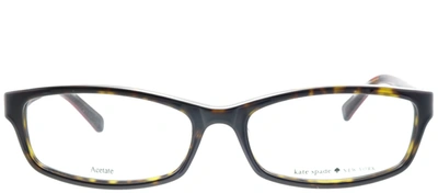 Kate Spade Narcisa Rectangle Eyeglasses In Clear